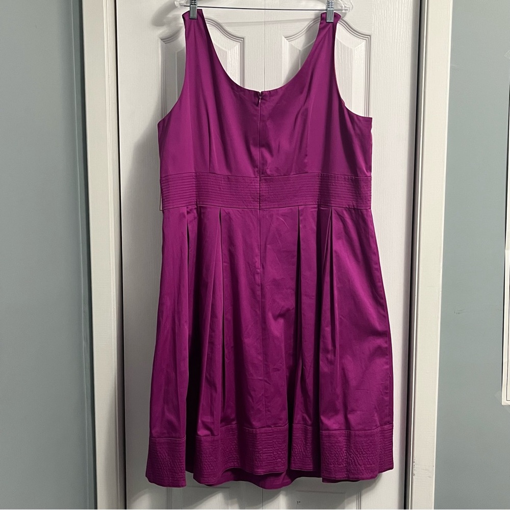 Eliza J Purple Midi Dress - Picture 4 of 11